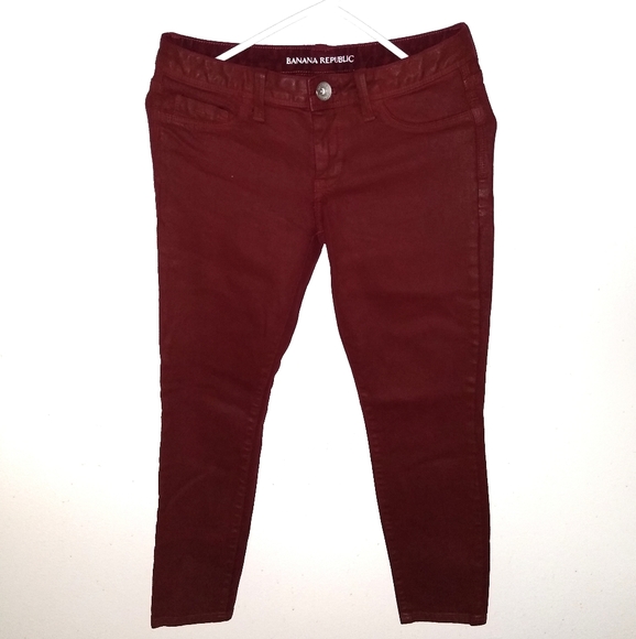 Banana Republic Denim - 💥😜 5/$20 🎀 Banana Republic Red Wine Burgundy